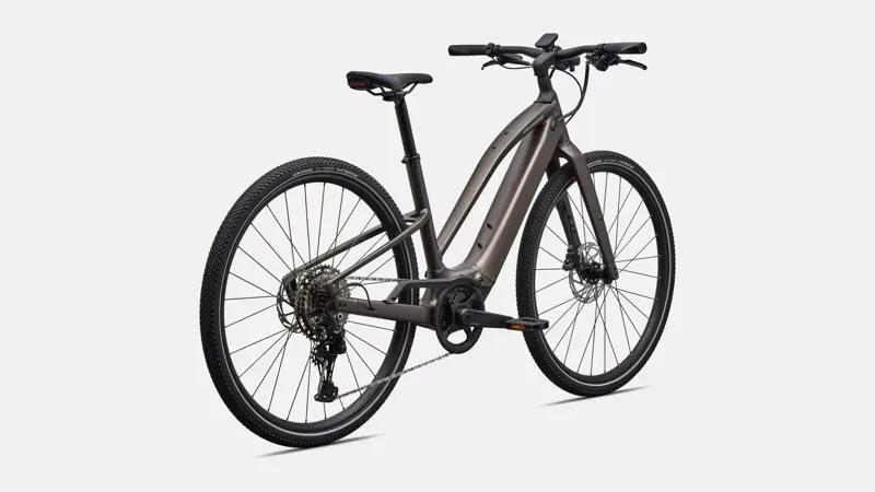 Specialized Turbo Vado SL 2 4.0 Step-Through eHybrid Bike in Satin Gun Metal-2