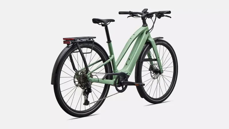 Specialized Turbo Vado SL 2 4.0 Step-Through eHybrid Bike in Gloss Pistachio-2