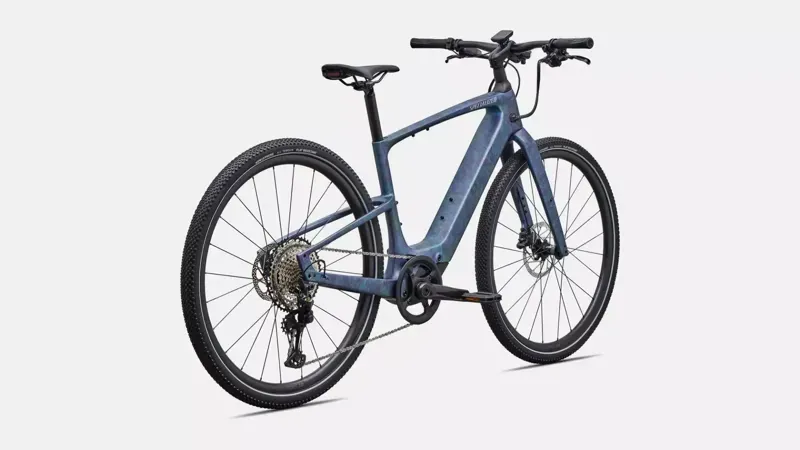 Specialized Turbo Vado SL 2 6.0 Carbon eHybrid Bike in Satin Gray Blue-2