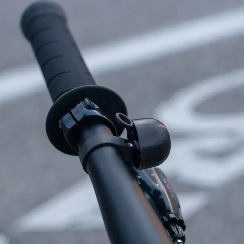 Spurcycle 22.2mm Compact Bicycle Bell in Black