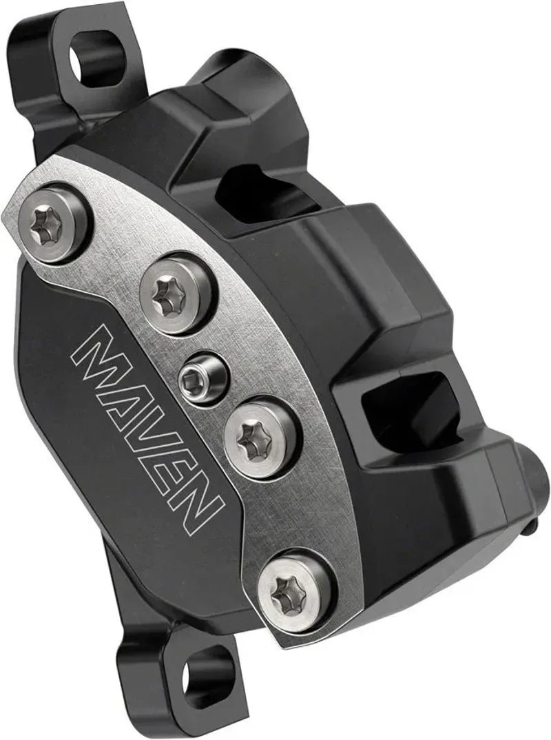 SRAM Maven Ultimate Disk Brake Caliper Assembly A1 in Black/Silver-1