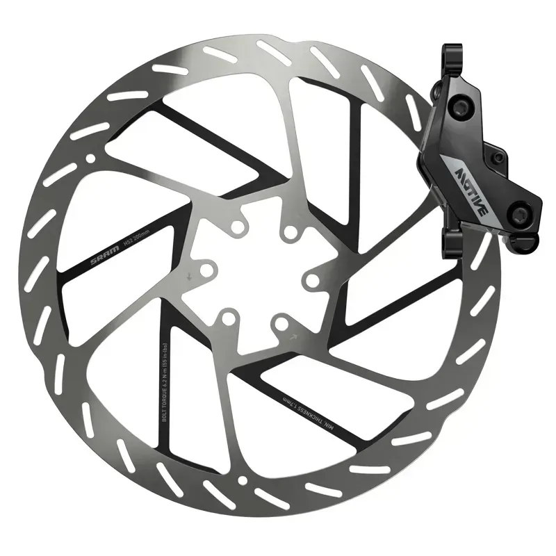 Sram Motive Silver Stealth 2000mm Rear Disk Brake in Black-1