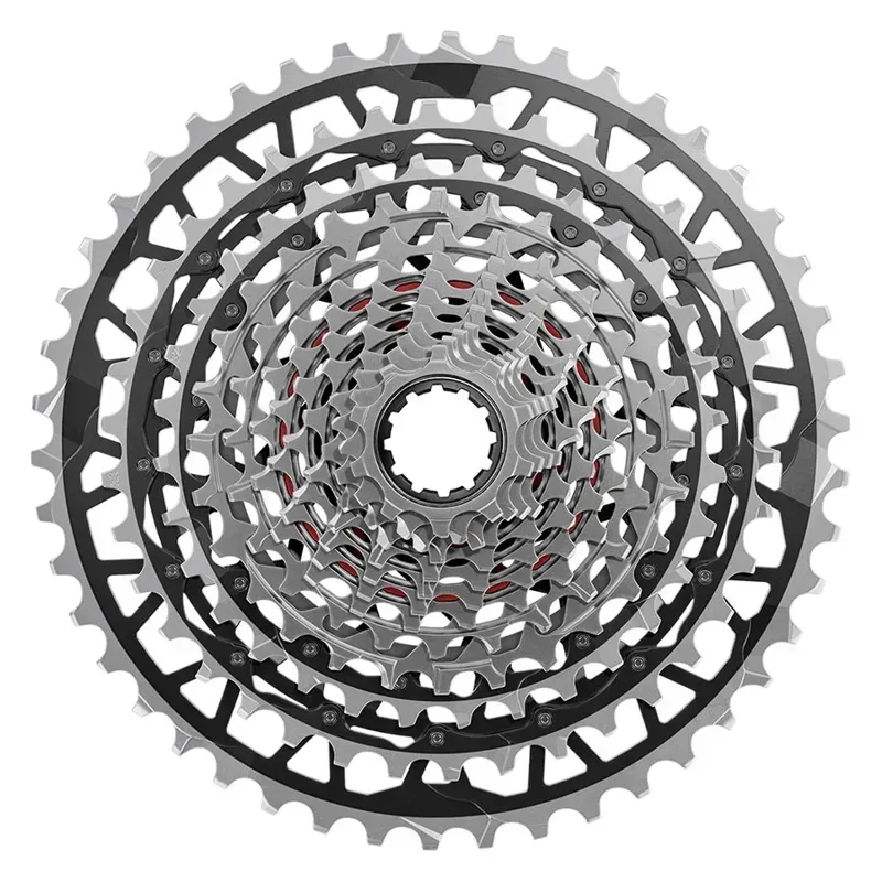 SRAM Xg-1391 XPLR E1 13 10-46t Chainring in Silver/Gray