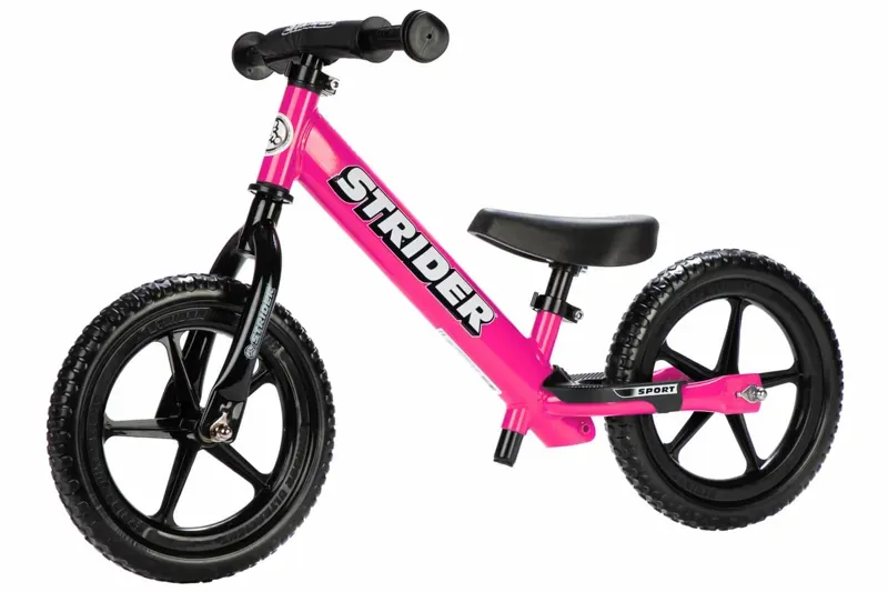 Strider 12 Sport Balance Bike in Pink