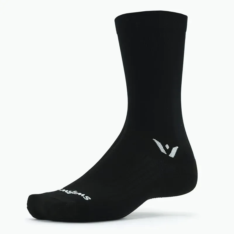 Swiftwick 7 Inch Aspire Seven Socks in Black