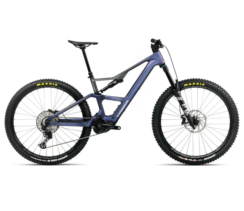 RISE LT M20 630W 20mph Tanzanite Carbon View - Carbon Raw Matt