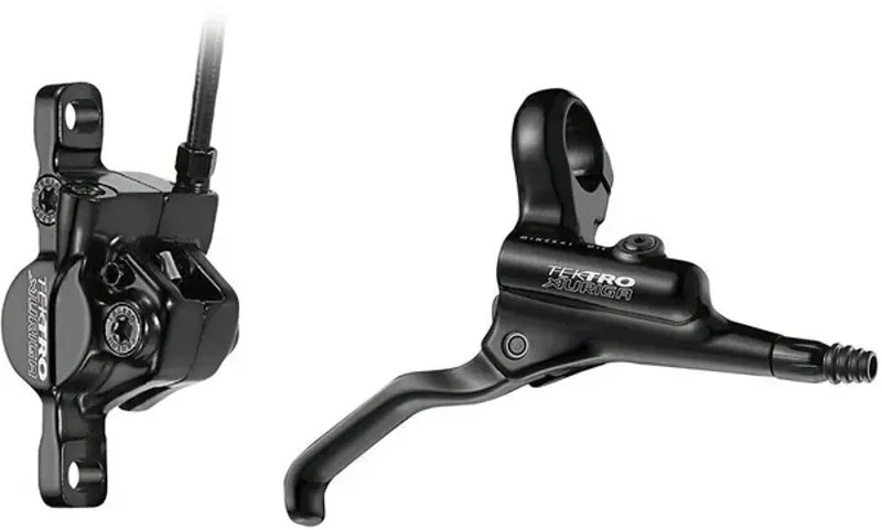 Tektro Auriga HD-M290 Fr. Hydr. Disk Brake + Lever Post Mount in Black-1