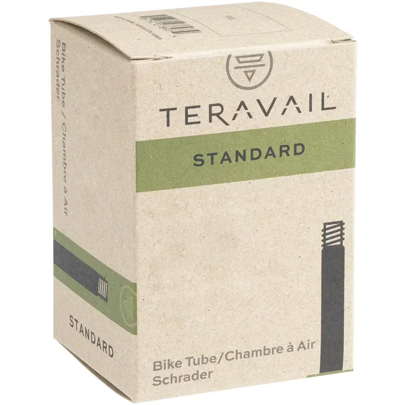 Teravail Schrader Valve 16in x 1-1.5 35mm Standard Tube in Black