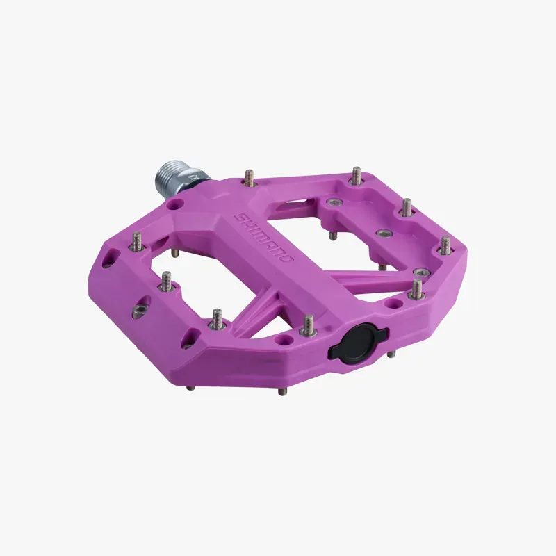 Shimano PD-GR400 Deore Flat Pedals in Purple-5