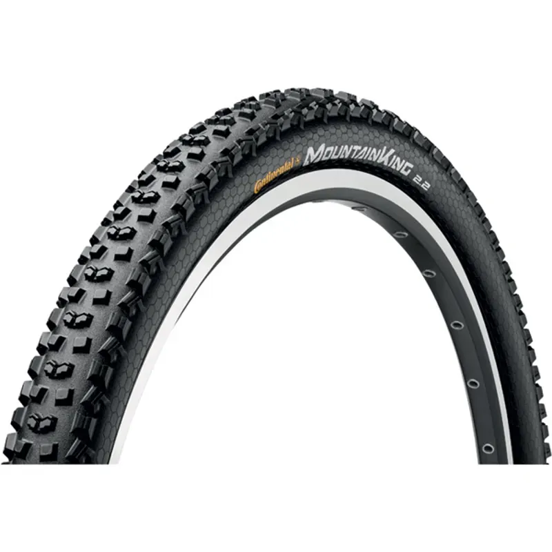 Continental Mountain King Tire - 27.5 X 2.30 Clincher Wire Black E25 Black 27.5 x 2.30