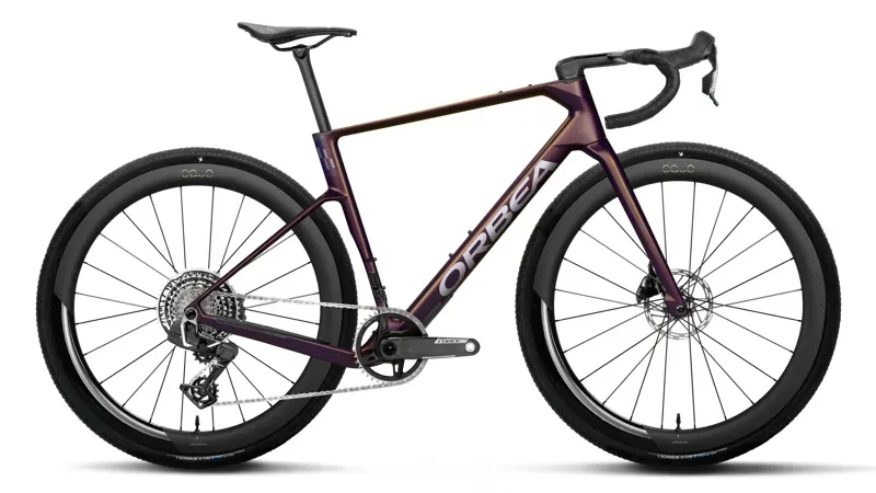 Orbea TERRA RACE M21eLTD 1X Gravel Bike in Sunset Matt