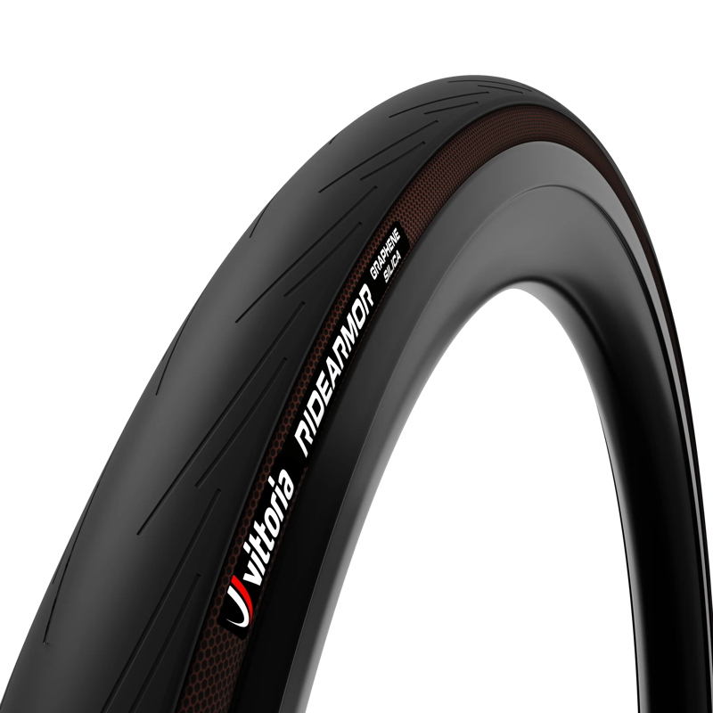 Vittoria Ride Armor Tire - 700 X 28 Tubeless Folding Black Graphene + Silica G2. 0 Black 700 x 28