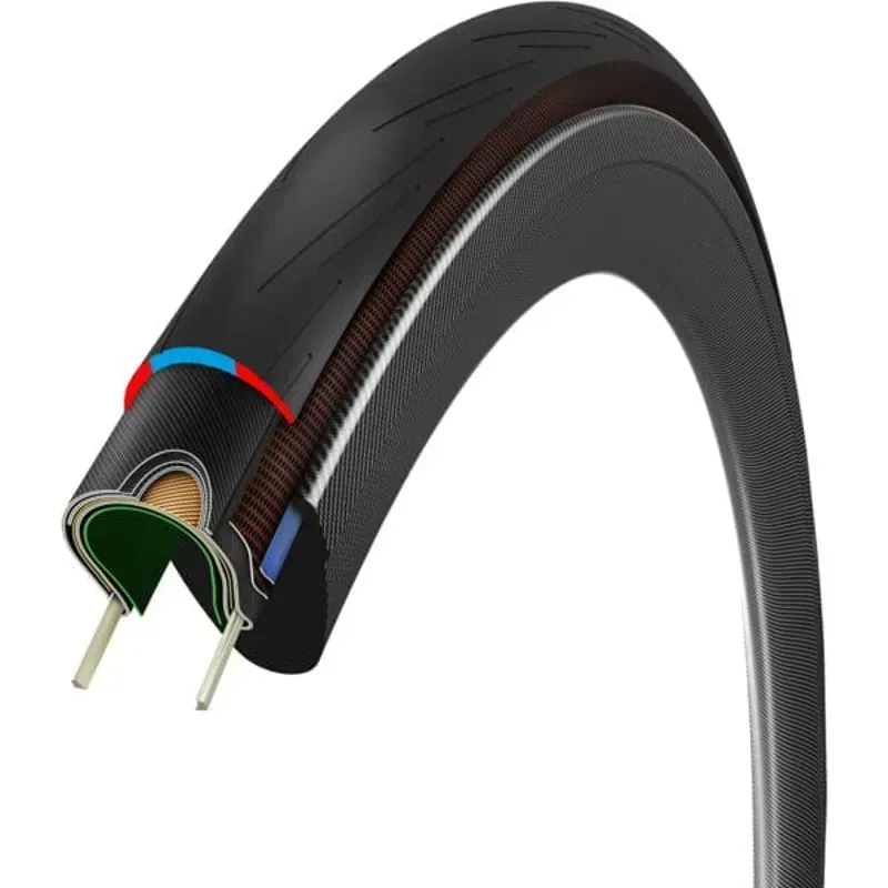 Vittoria Ride Armor Tire - 700 X 28 Tubeless Folding Black Graphene + Silica G2. 0 Black 700 x 28-2
