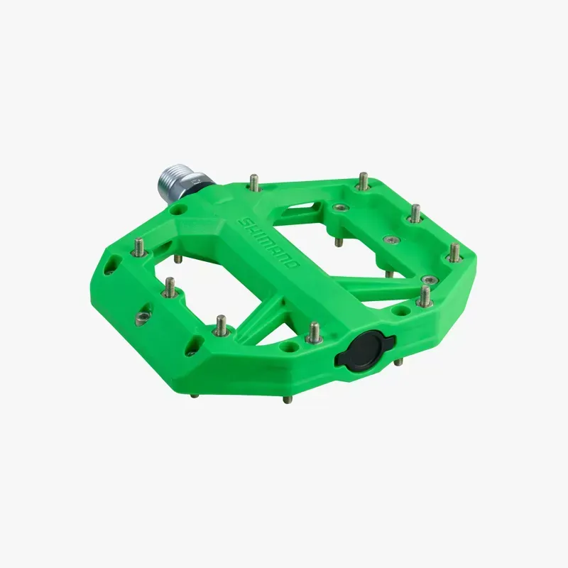 Shimano PD-GR400 Deore Flat Pedals in Green-5