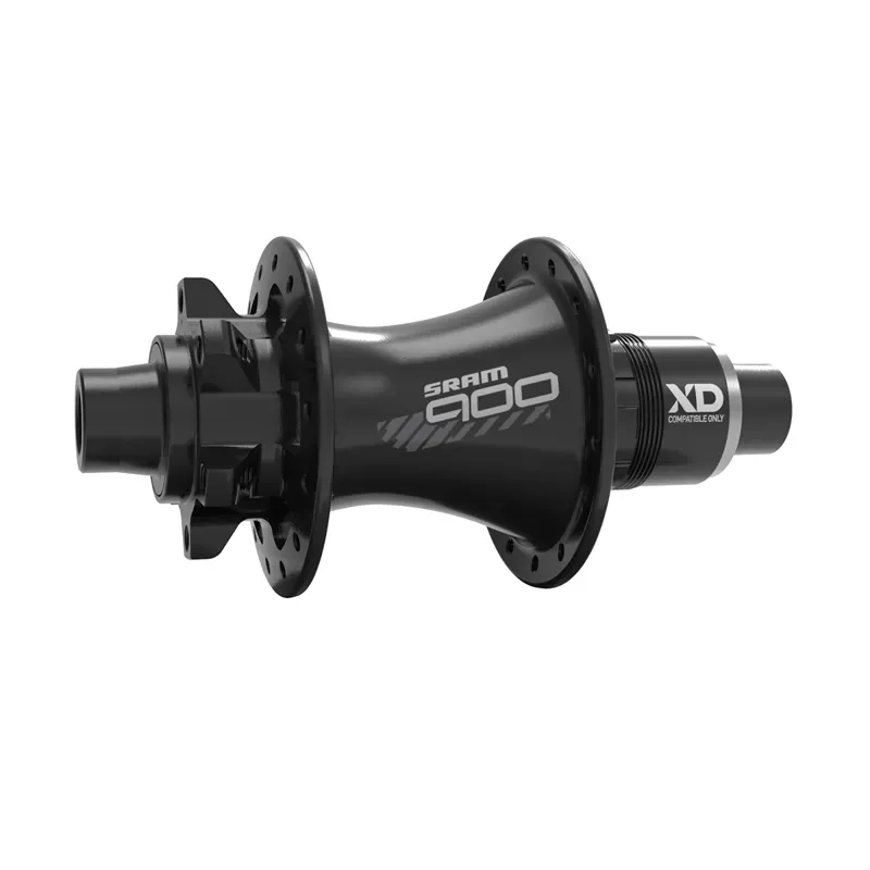 SRAM 900 11-speed 32-h 6-bolt 27.8mm XDL Driver Body Rear MTB Hub w/ QR 12x142mm TA Caps in Black