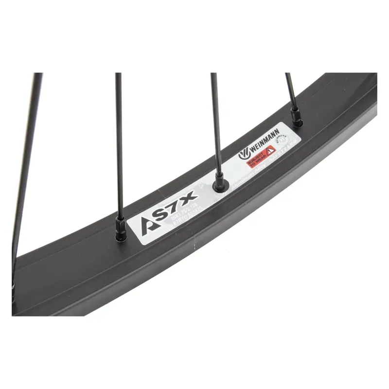 Wheel Master Alloy Cruiser/Comfort 26x1.75in Rear Wheel in Black-1