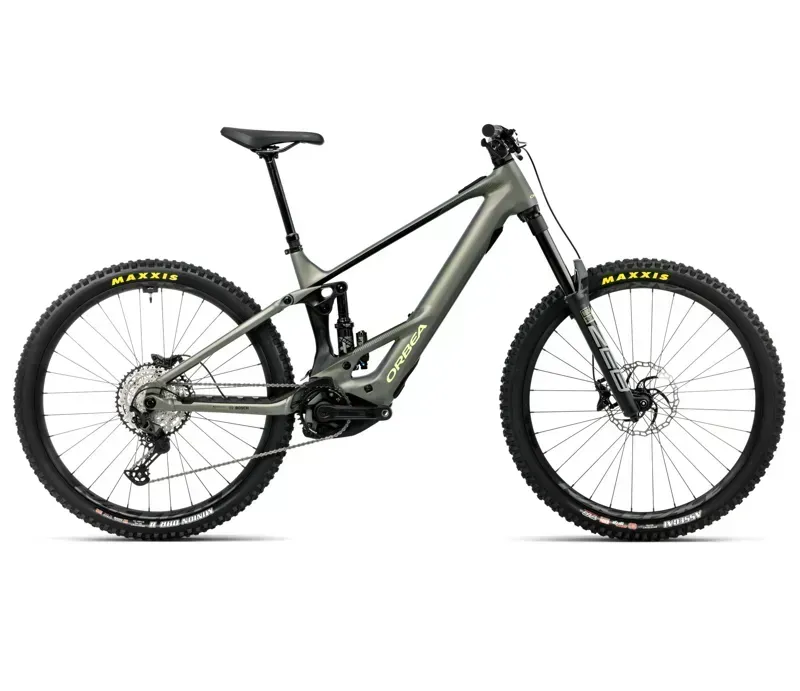 WILD/M H20 20mph E-Mountain Bike in Spaceship Green/Black Matt