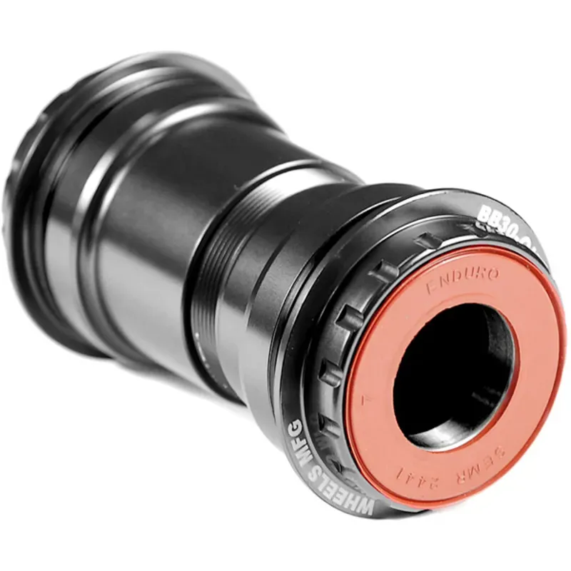 Wheels Manufacturing BB30 To SRAM Bottom Bracket With Angular Contact Bearings Black Cups