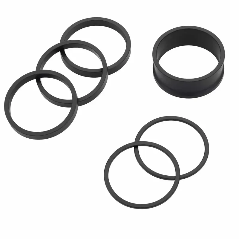 Wolf Tooth Single Speed Spacer Kit w/ Lockring in Black-1