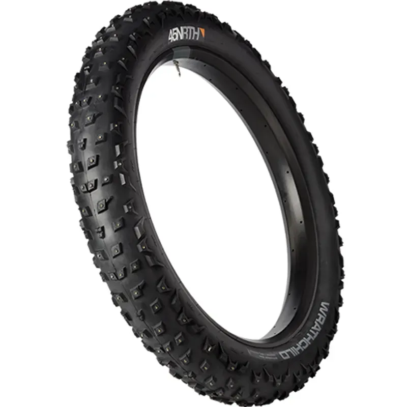 45NRTH Wrathchild 26in Tubeless Folding 120tpi Studded Fat Tire in Black