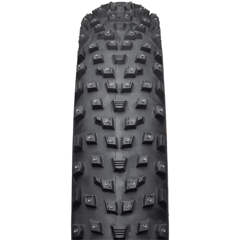 45NRTH Wrathlorde Tire 27.5 X 4 Tubeless Folding Black 120 TPI 300 XL Concave Carbide Studs In Black 