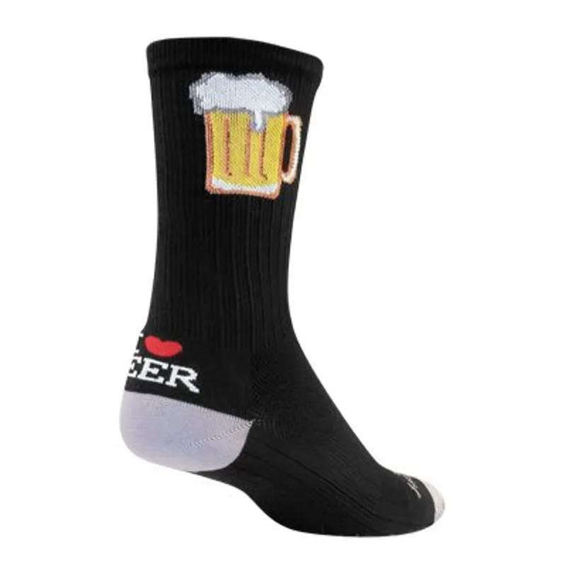 Sockguy SGX Tallboy Socks 6 Inch in Black