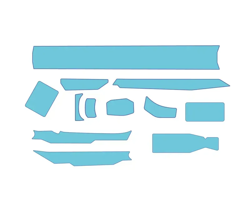 Orbea Transparent Protector Kit Rise Carbon 25