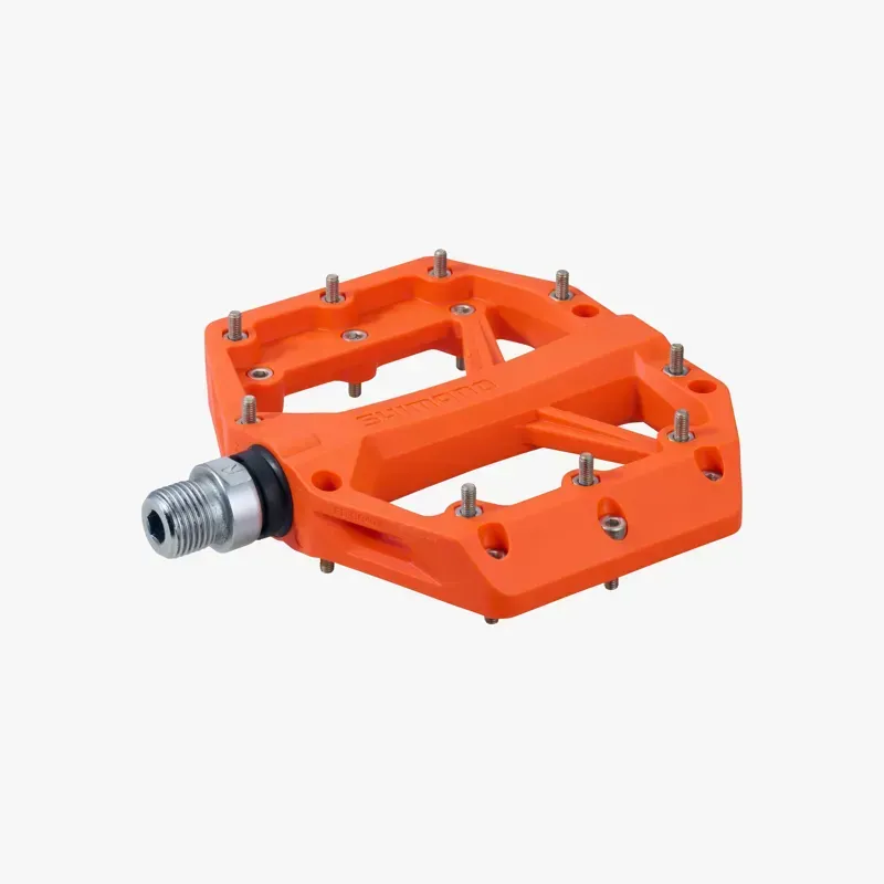 Shimano PD-GR400 Deore Flat Pedals in Orange-4