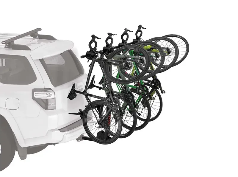 Yakima HangTight 6 Bike 2in Receiver Hitch Rack in Black-5