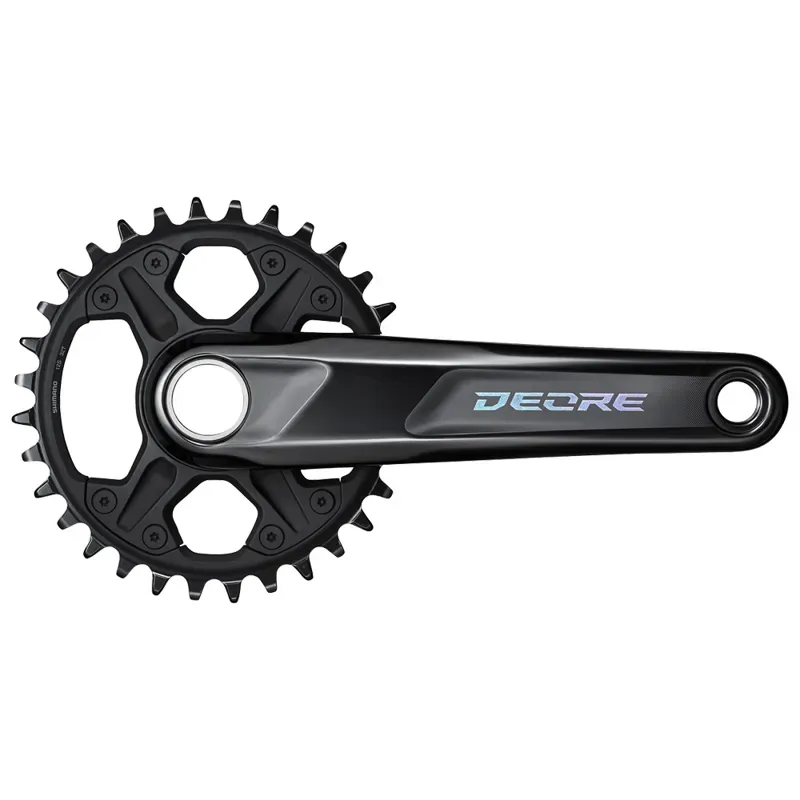 Shimano Deore FC-M6130 Crankset 56.5mm Chainline in Black