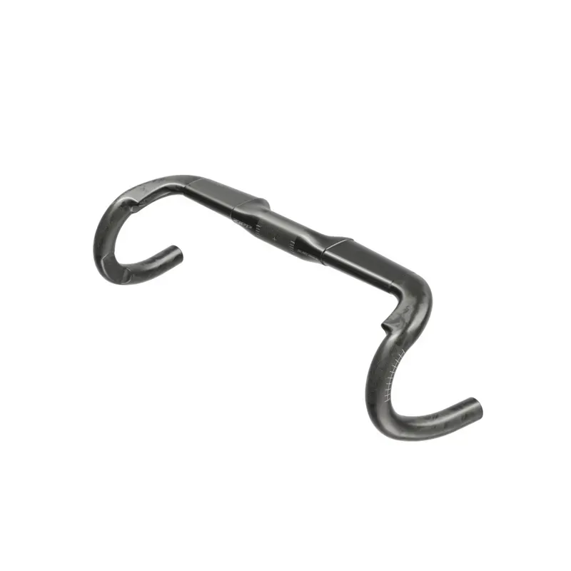Zipp SL-80 Race Drop Handlebar - Carbon 31.8mm 40cm Natural Carbon W/ Matte Logos A1 Black-1