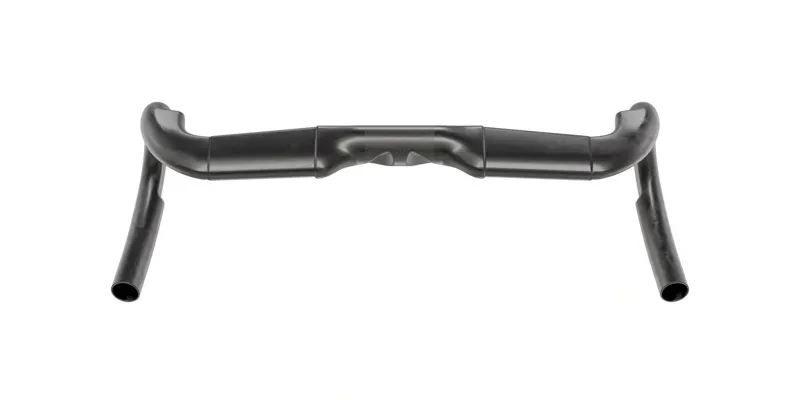 Zipp SL-80 Race Drop Handlebar - Carbon 31.8mm 40cm Natural Carbon W/ Matte Logos A1 Black-2